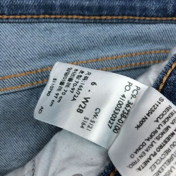 Signature Levis Heritage Boyfriend Jeans Size 6 Women Regular Fit Light Wash - Picture 6 of 13